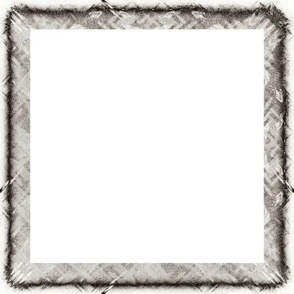 Grunge Frame Black White Texture Copy Space Middle Image Advertisement — Stock Photo, Image