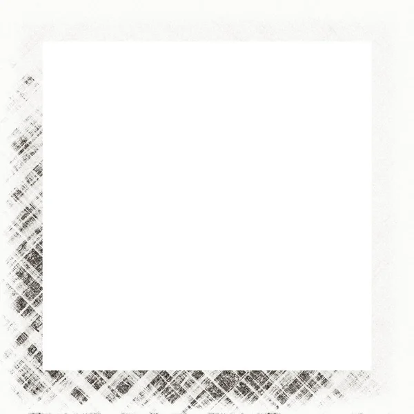 Grunge Frame Met Kras Aquareleffecten Met Zwart Wit Textuur Kopieer — Stockfoto