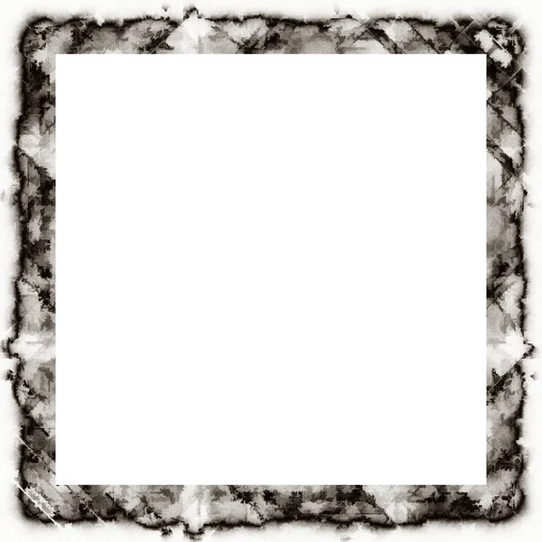 Kirli Grunge Suluboya Damlayan Siyah Beyaz Duvar Iskeleti Resim Veya — Stok fotoğraf