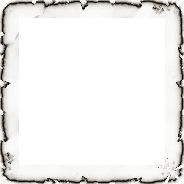 Grunge Frame Black White Texture Copy Space Middle Image Advertisement — Stock Photo, Image