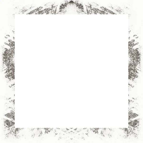Grunge çerçeve, siyah beyaz dokular. Görüntü ya da reklam metni için alanı ortaya kopyala.   