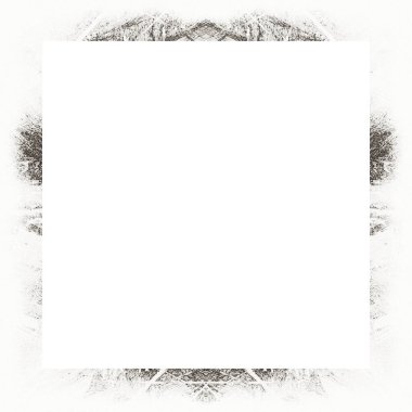 Grunge çerçeve, siyah beyaz dokular. Görüntü ya da reklam metni için alanı ortaya kopyala.   