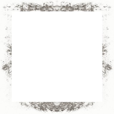 Grunge çerçeve, siyah beyaz dokular. Görüntü ya da reklam metni için alanı ortaya kopyala.   