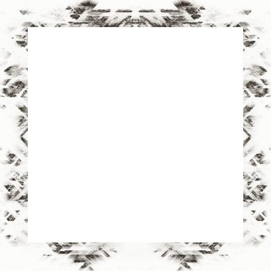 Grunge çerçeve, siyah beyaz dokular. Görüntü ya da reklam metni için alanı ortaya kopyala.   