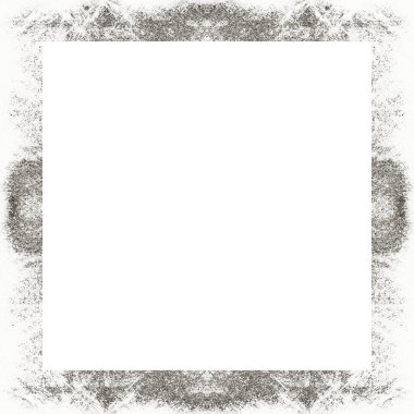 Grunge çerçeve, siyah beyaz dokular. Görüntü ya da reklam metni için alanı ortaya kopyala.   