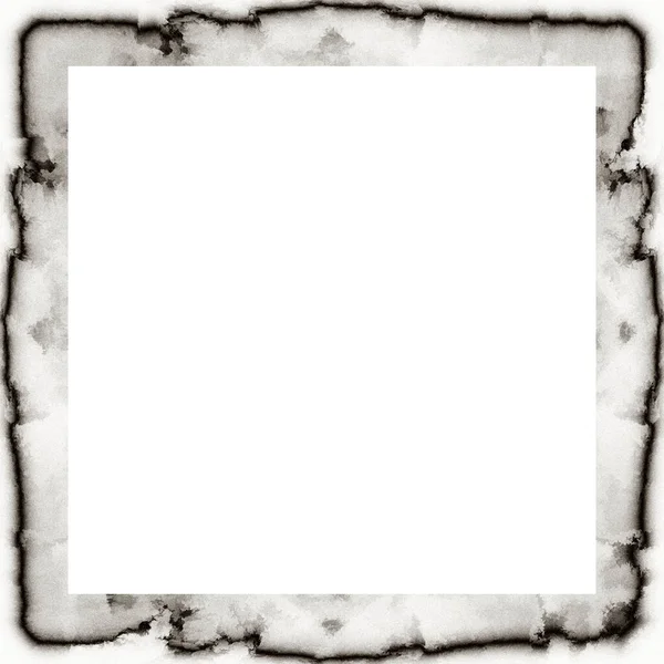 Grunge Frame Black White Texture Copy Space Middle Image Advertisement — Stock Photo, Image