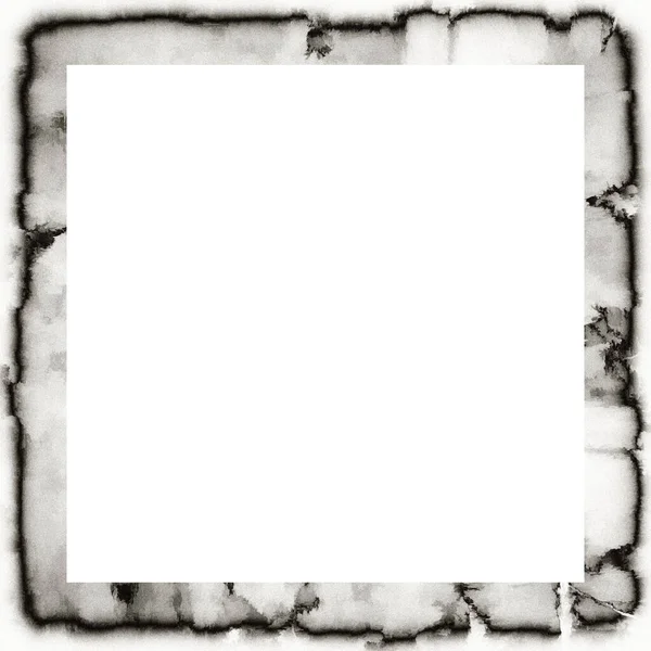 Grunge Frame Black White Texture Copy Space Middle Image Advertisement — Stock Photo, Image