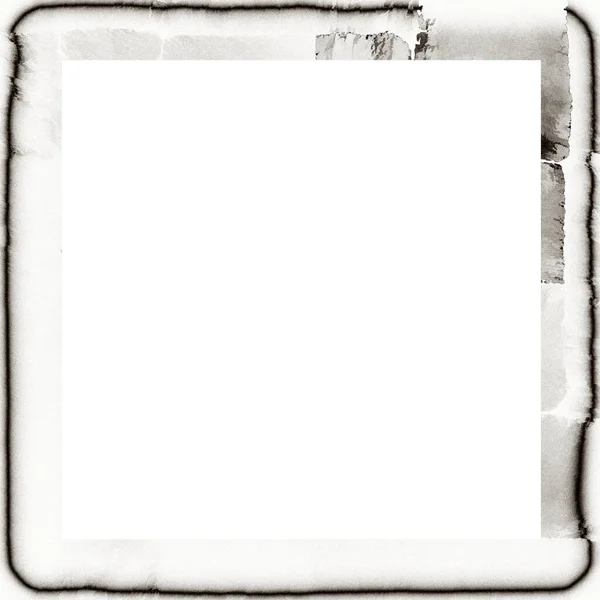 Grunge Akwarela Tekstury Czarno Białe Ściany Ramki Puste Miejsce Środku — Zdjęcie stockowe