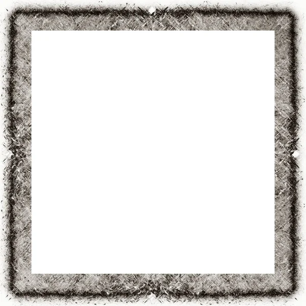 stock image Grunge frame, black and white texture. Copy space in middle for image or advertisement text.   