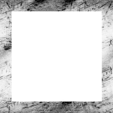 Çatlak desenli eski grunge yıpranmış duvar iskeleti. Resim veya metin için ortadaki boşluk. 