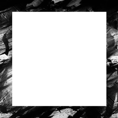 Çatlak desenli eski grunge yıpranmış duvar iskeleti. Resim veya metin için ortadaki boşluk. 