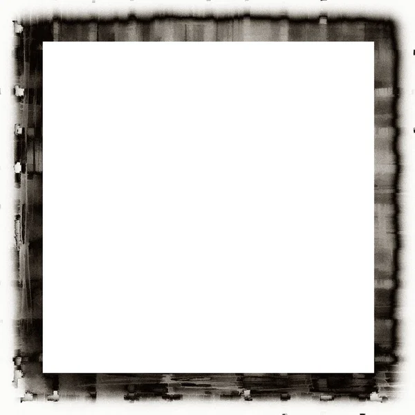 Grunge Csöpögő Akvarell Textúra Fekete Fehér Fal Keret Üres Helyet — Stock Fotó
