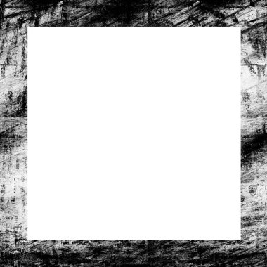 Çatlak desenli eski grunge yıpranmış duvar iskeleti. Resim veya metin için ortadaki boşluk. 