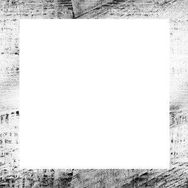 Çatlak desenli eski grunge yıpranmış duvar iskeleti. Resim veya metin için ortadaki boşluk. 