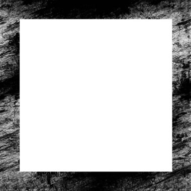 Çatlak desenli eski grunge yıpranmış duvar iskeleti. Resim veya metin için ortadaki boşluk. 