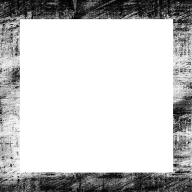 Çatlak desenli eski grunge yıpranmış duvar iskeleti. Resim veya metin için ortadaki boşluk. 