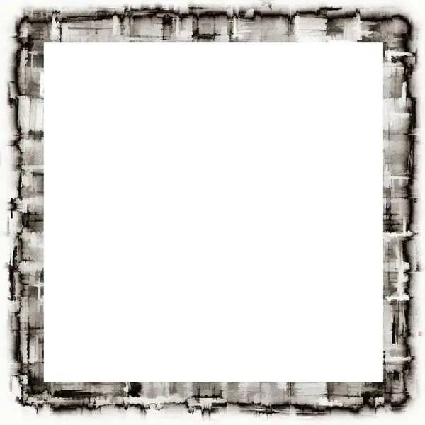 Starý Grunge Akvarel Textura Černá Bílá Stěna Rám Prázdným Prostorem — Stock fotografie