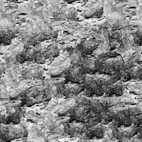 Textura Pared Piedra Blanco Negro — Foto de Stock