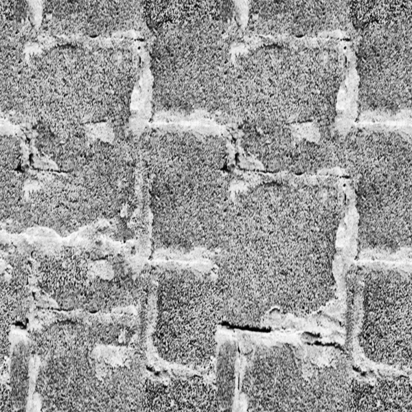 Black White Brick Wall Texture — Stock Photo, Image