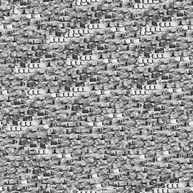 Siyah ve beyaz grunge taş duvar dokusu