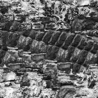 siyah ve beyaz taş duvar dokusu