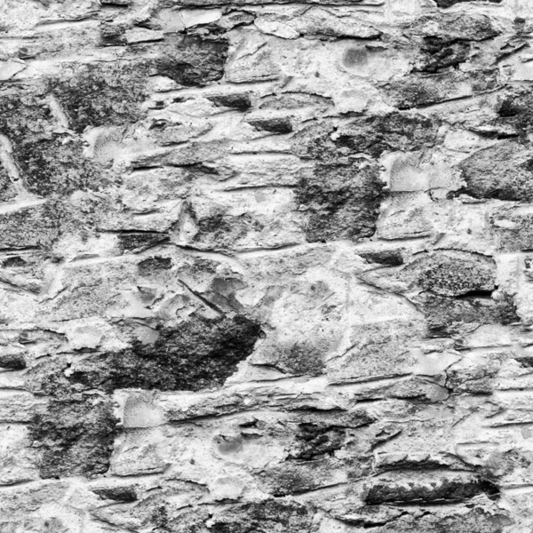 black and white stone wall texture