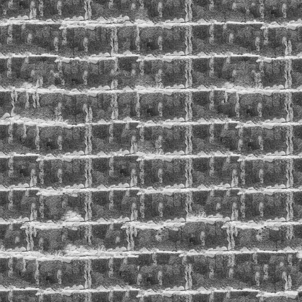 Černá Bílá Grunge Kámen Zeď Textura — Stock fotografie