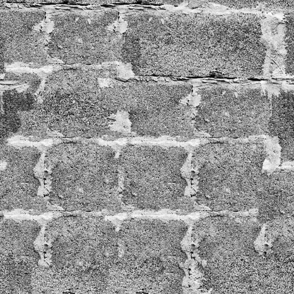 Textura Pared Ladrillo Blanco Negro — Foto de Stock