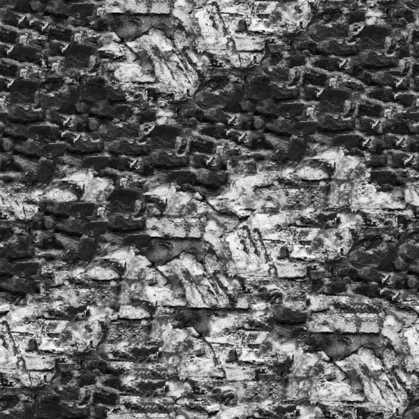 Siyah Beyaz Taş Duvar Dokusu — Stok fotoğraf