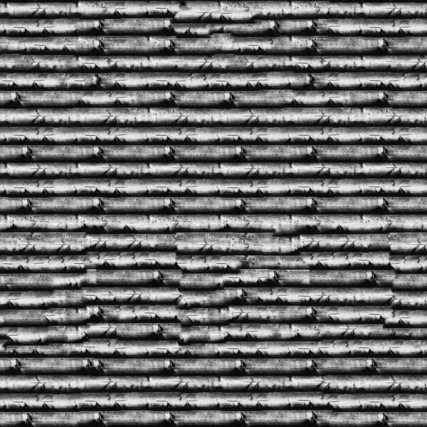 Набор из 4 решетчатых каменных стен на черно-белом фоне