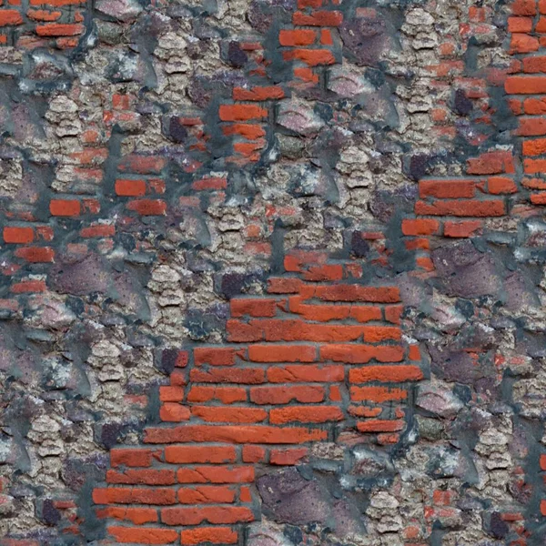 Close Textuur Achtergrond Van Oude Bakstenen Muur — Stockfoto