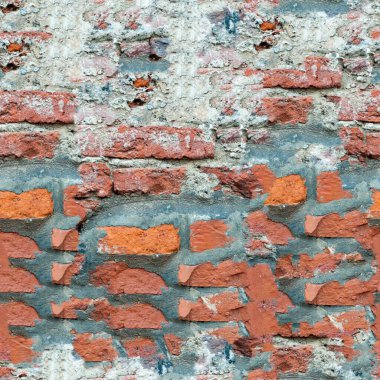 Eski tuğla duvarın dokuyu kapat 