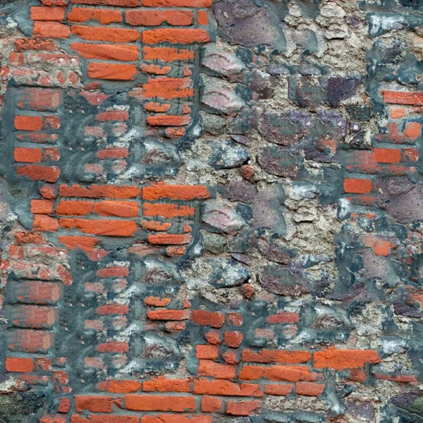 Крупним Планом Текстурний Фон Старої Цегляної Стіни — стокове фото