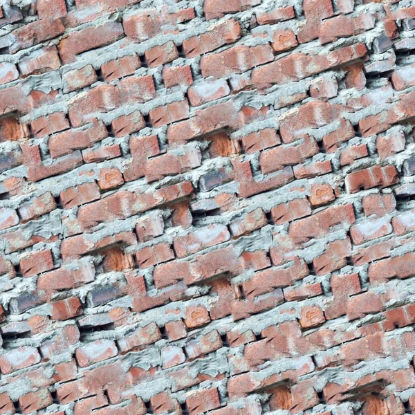 Zbliżenie Tekstury Tła Starego Muru Ceglanego — Zdjęcie stockowe