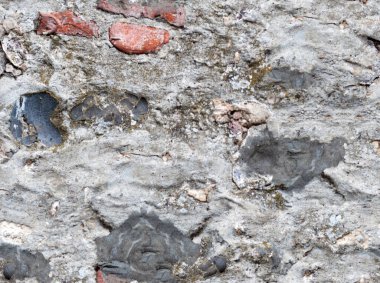 Eski tuğla duvarın dokuyu kapat 