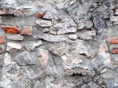 Eski tuğla duvarın dokuyu kapat 