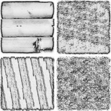 grunge doku arkaplanı, soyut doku seti ve eski beton duvarın arka planı 