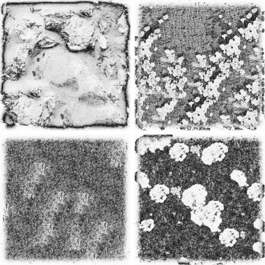 grunge doku arkaplanı, soyut doku seti ve eski beton duvarın arka planı 