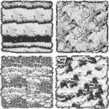 grunge doku arkaplanı, soyut doku seti ve eski beton duvarın arka planı 