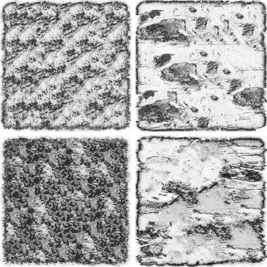 grunge doku arkaplanı, soyut doku seti ve eski beton duvarın arka planı 