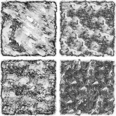 grunge doku arkaplanı, soyut doku seti ve eski beton duvarın arka planı 