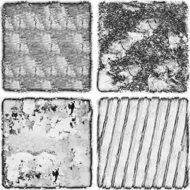 grunge doku arkaplanı, soyut doku seti ve eski beton duvarın arka planı 