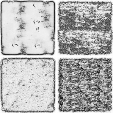 grunge doku arkaplanı, soyut doku seti ve eski beton duvarın arka planı 