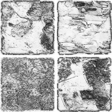 grunge doku arkaplanı, soyut doku seti ve eski beton duvarın arka planı 