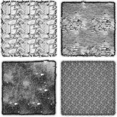 grunge doku arkaplanı, soyut doku seti ve eski beton duvarın arka planı 