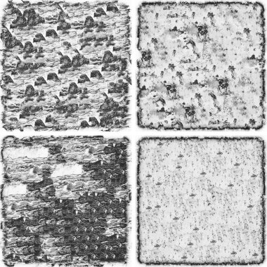 grunge doku arkaplanı, soyut doku seti ve eski beton duvarın arka planı 