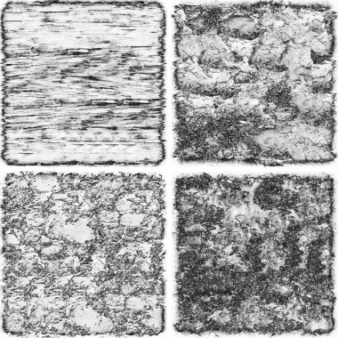 grunge doku arkaplanı, soyut doku seti ve eski beton duvarın arka planı 