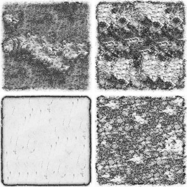 grunge doku arkaplanı, soyut doku seti ve eski beton duvarın arka planı 