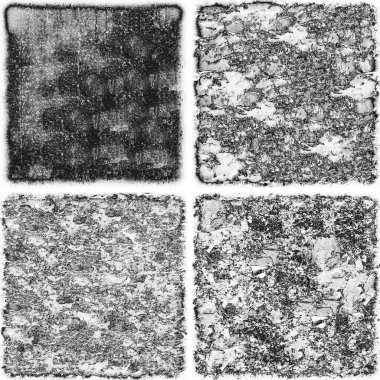 grunge doku arkaplanı, soyut doku seti ve eski beton duvarın arka planı 