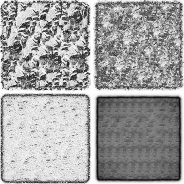 grunge doku arkaplanı, soyut doku seti ve eski beton duvarın arka planı 